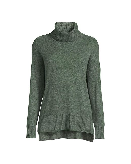 High low turtleneck sweater clearance
