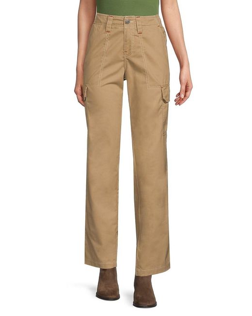 True Religion Natural Solid Cargo Pants