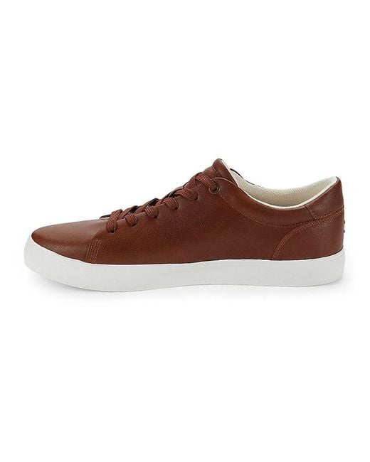 Tommy Hilfiger White Contrast Sole Sneakers for men