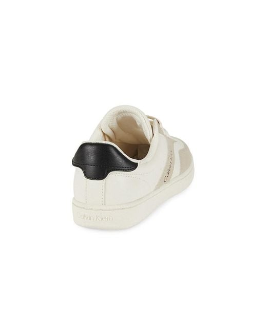 Calvin Klein White Norah Low Top Sneakers