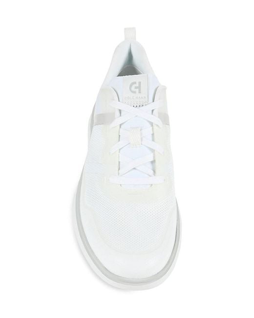 Cole Haan White Generation Zerogrand Mesh Sneakers for men