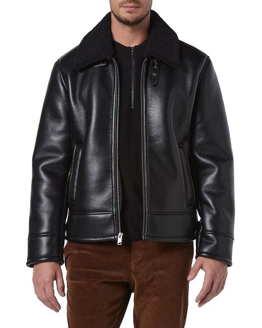 Andrew Marc New York Men's Leather Jacket Online | bellvalefarms.com