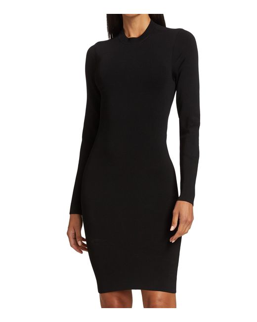 alice olivia estelle fitted minidress