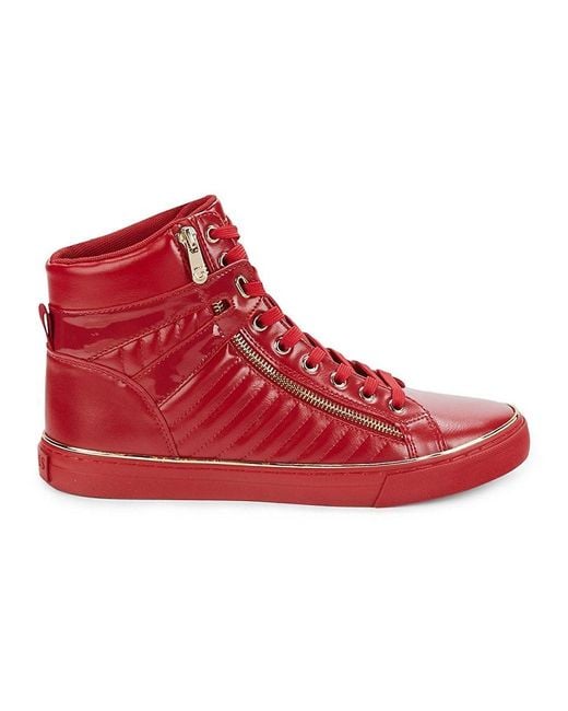guess high top sneakers womens