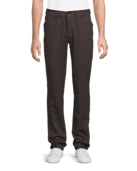 Brax Black Chuck Modern Fit Hi Flex Jersey Jeans for men