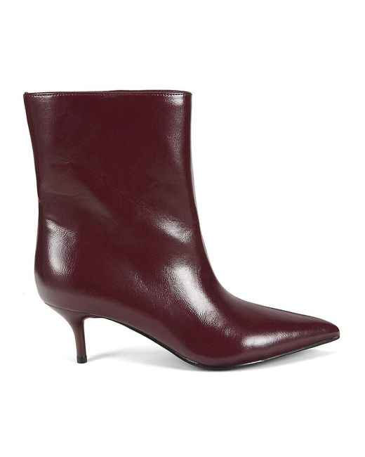 Nine West Purple Charma 55Mm Ankle Boots