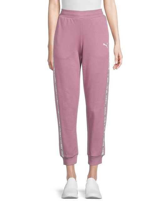puma cropped joggers