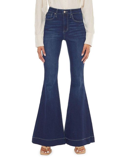 kancan flare jeans buckle