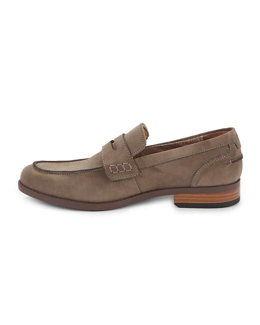 Tommy Hilfiger Brown Yoron Penny Loafers for men