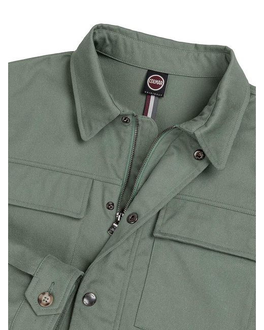 Colmar Green Twill Jacket for men