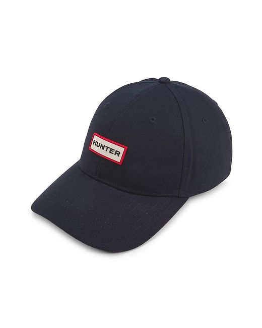 ◆HUNTER◆ UNISEX LIGHTWEIGHT RIPSTOP LOGO CAP DARK NAVY HUNTER Logo Baseball Cap in Blue for Men | Lyst