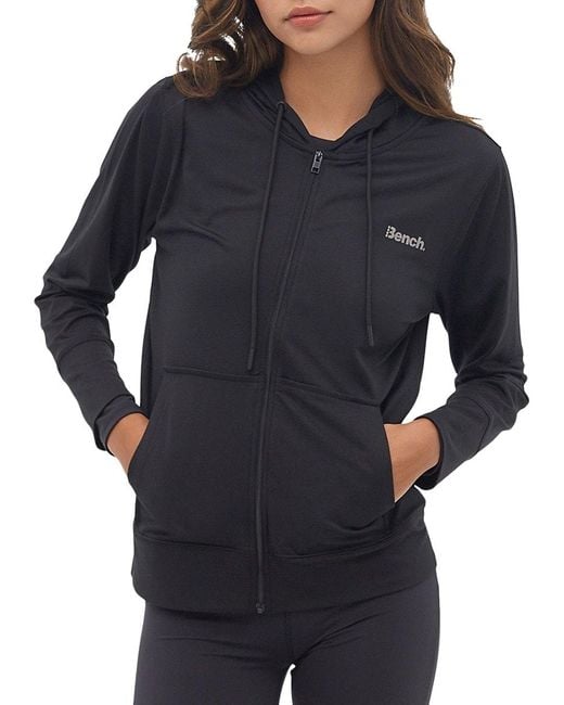 Bench Zip Up Hoodie in Blue Lyst UK
