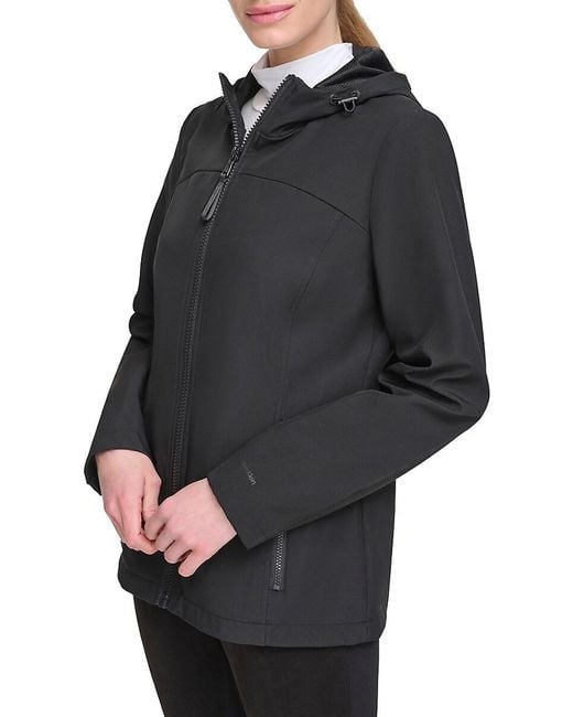 Calvin Klein Black Softshell Zip Jacket