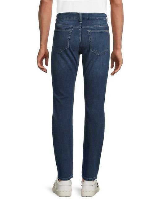 Joe's Jeans Blue The Slim Fit Whiskered Jeans for men