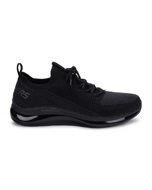 Skechers Skech-air Sock Sneakers in Black for Men | Lyst