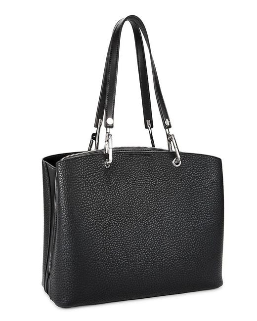 Calvin Klein Garnet Tote in Black | Lyst Calvin Klein Garnet Tote in Black | Lyst