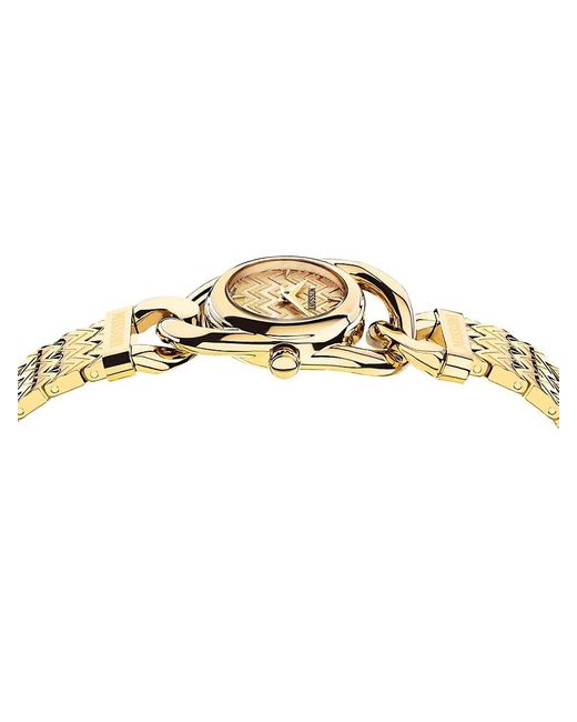 Missoni Metallic Gioiello 22.8mm Ip Yellow Goldtone Stainless Steel Bracelet Watch