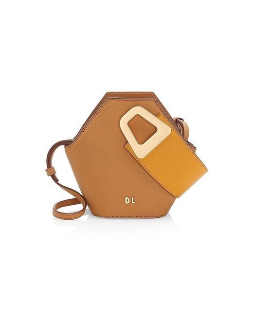 Danse Lente Natural Xs Johnny Leather Crossbody Bag