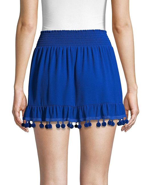 Ramy Brook Black Stevie Pom-Pom Skirt