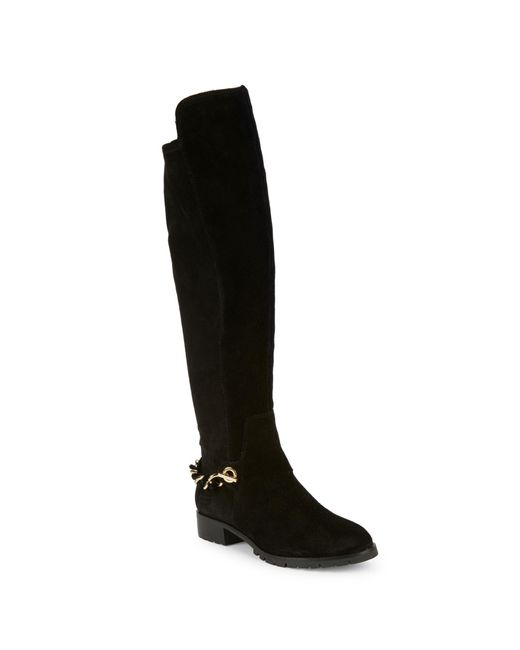 karl lagerfeld over the knee boots