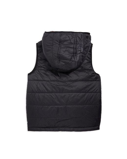 Urban Republic Little Boy's Packable Nylon Puffer Vest in Black for Men ...