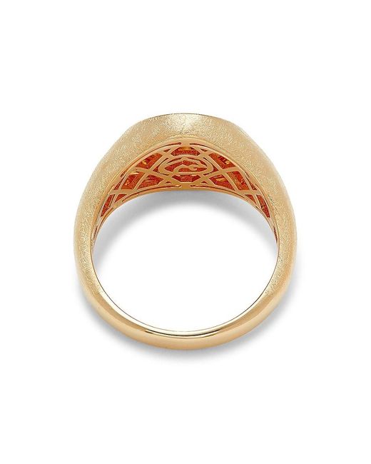 Sterling silver 14k clearance gold plated ring