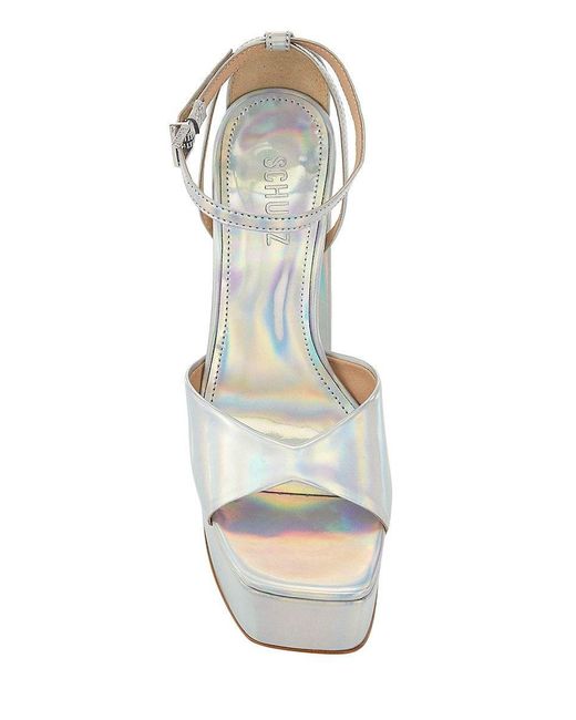 schutz platform shoes