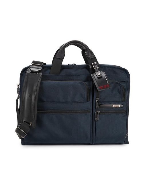Tumi Large Laptop Briefcase in Blue Lyst