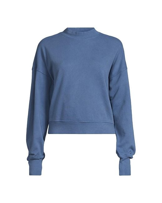 Spiritual gangster blake mock neck sweatshirt sale