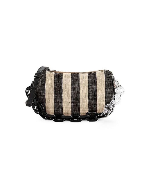 Furla Multicolor Toni Giras Striped Crossbody Bag