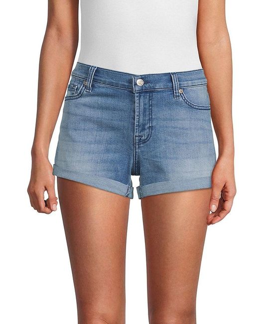 seven brand jean shorts