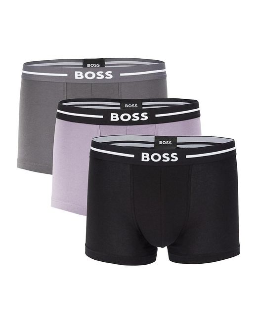 Boss Multicolor 3-pack Logo Boxer Briefs for men