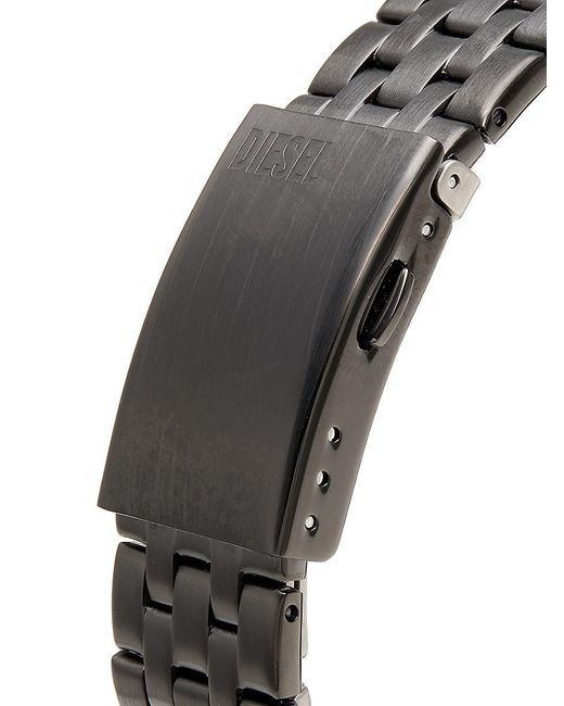 DIESEL 43mm Baby Chief Stainless Steel Chronograph Bracelet Watch in Black  for Men | Lyst Australia