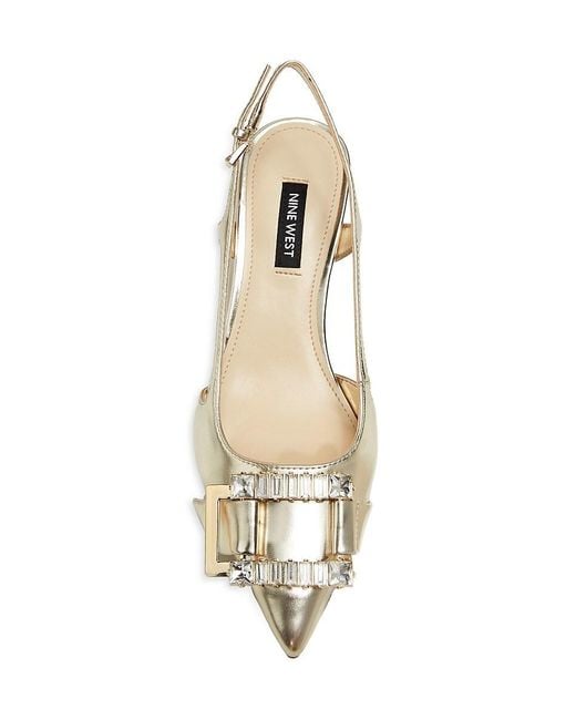 Nine West Neeri 50Mm Metallic Pumps