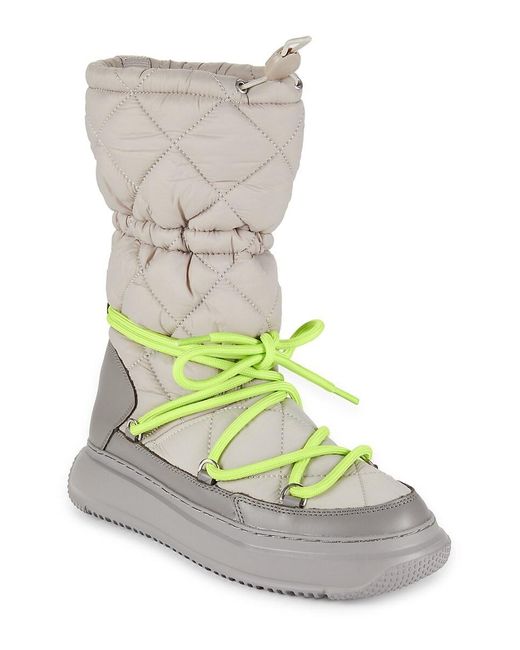 Pajar Gray Gravita Quilted Boots