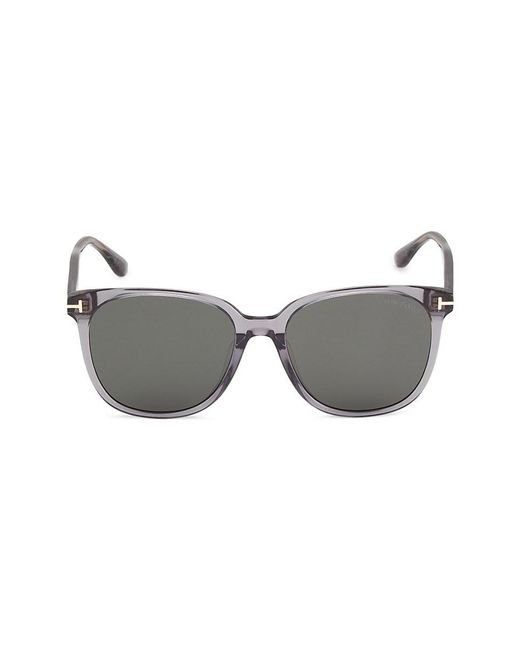 Roberto Cavalli Gray 56Mm Oval Sunglasses