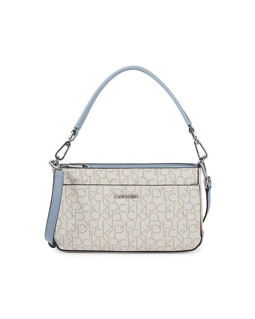 Calvin Klein Lily Signature Crossbody - Macy's