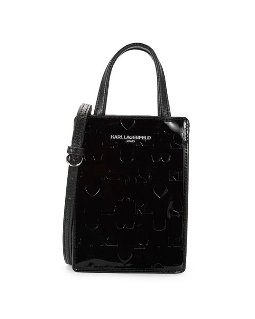 Karl Lagerfeld Maybelle Two Way Crossbody Bag in Black Lyst