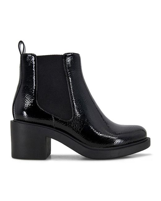 Sugar Women's Kelce Faux-Leather Slip-On Ankle Boots - Black, Size 11 Medium