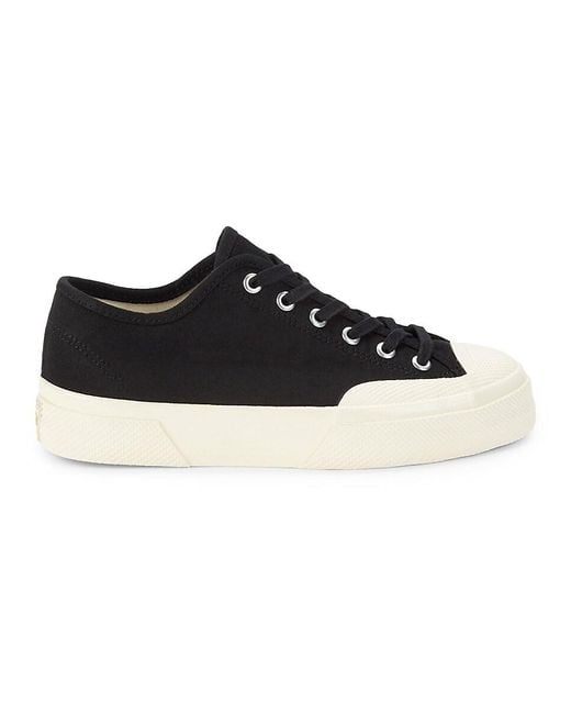 Superga Black Artifact 2432-w Moleskin Sneakers for men