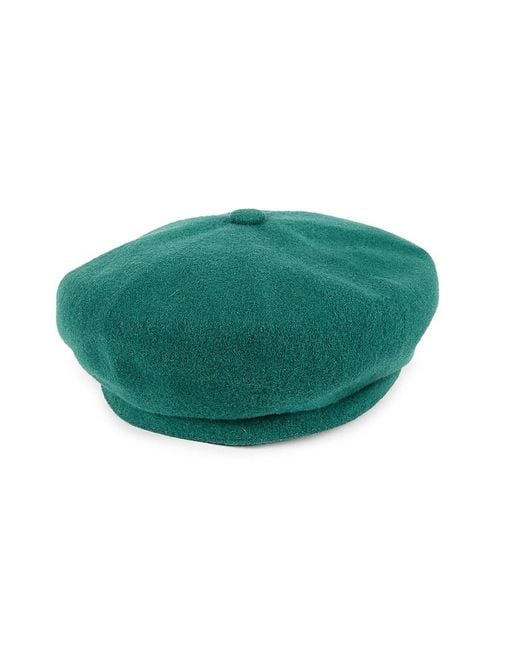 Kangol Blue Jax Wool-Blend Beret for men