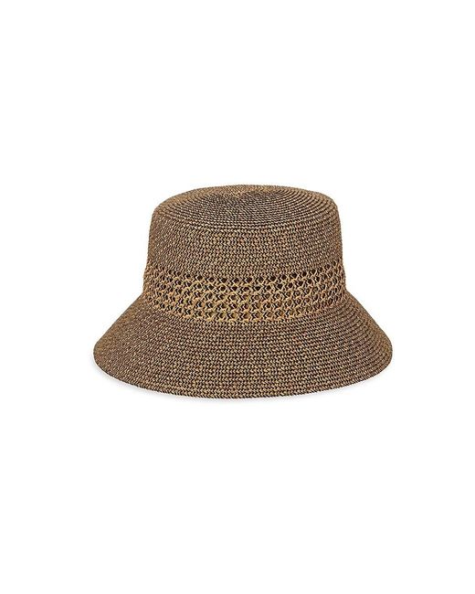 San Diego Hat Natural Braided Bucket Hat