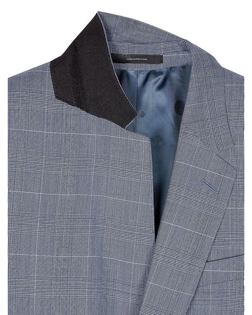 Paul Smith Blue Wool Soho-Fit Suit for men