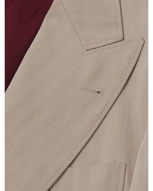 BRUNELLO CUCINELLI コットンシルク スプリングコート ライト BRUNELLO CUCINELLI コットンシルク スプリングコート ライト