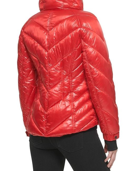 Guess hotsell red jacket