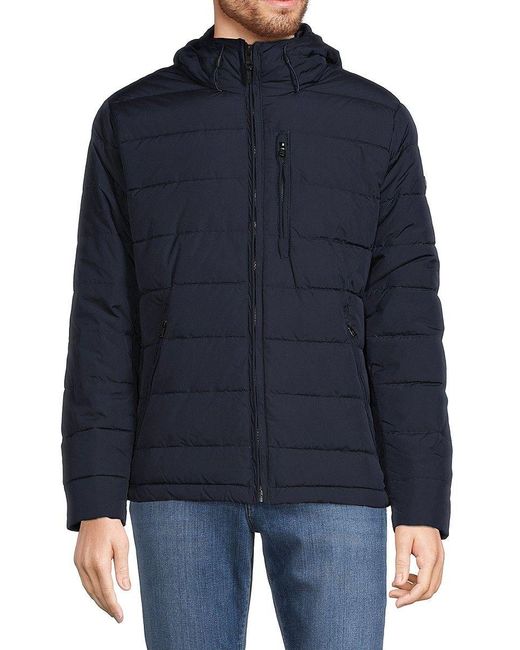 Michael Kors Cesna Packable Down Jacket in Blue for Men Lyst