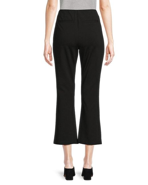 Saks Fifth Avenue Black Stella Crop Kick Pants