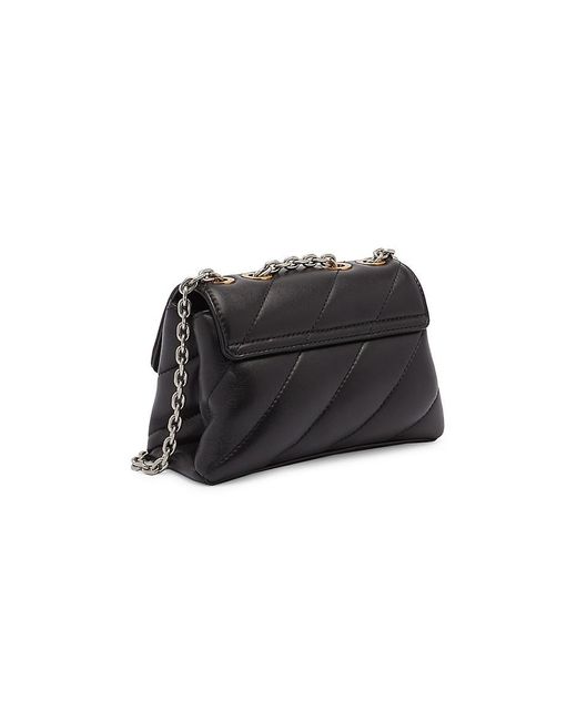 Off-White c/o Virgil Abloh Black Jackhammer Leather Quilted Shoulder Bag