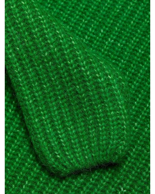 Design History Green Shaker-stitch Sweater