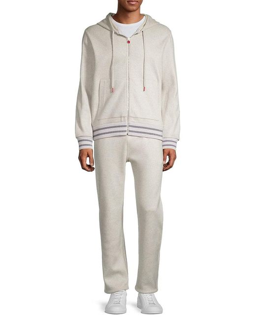 Kiton 2 piece Cashmere Lounge Set in Grey for Men Lyst Australia